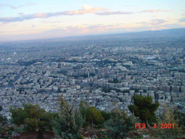 Panorama Damaszku 
