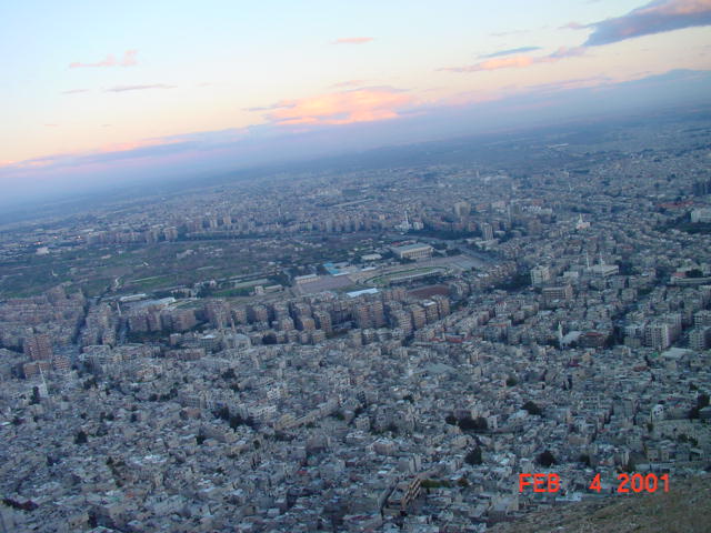 Panorama Damaszku 
